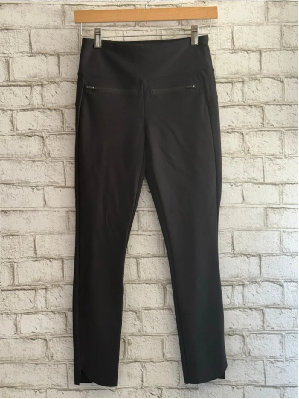 Womens Athleta Stellar Crop Pant Black Size XS Travel Packable work